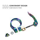 MTB Bike Seatpost Clamp Aluminum Alloy Road Bicycle Seat Tube Clip (31.8mm)