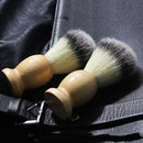 Wood Handle Men Facial Beard Brush Beard Cleaner Safe Hair Shaving Brush Newly