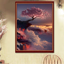 Cliff Tree 5D Diamond Painting Embroidery DIY-Cross Stitch Home Decor Gifts