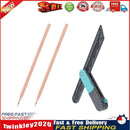 Plastic Edge Angle Ruler with Lock Pencils Wooden Marking Gauge Protractor Newly