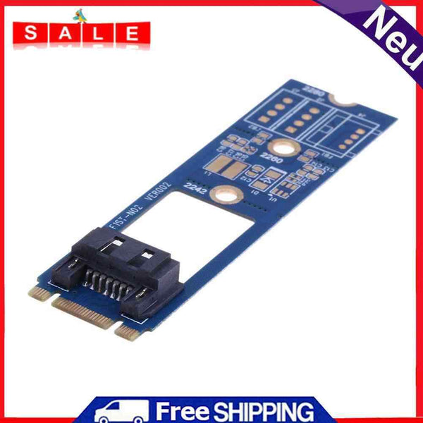 M. 2 NGFF SATA 7Pin SATA 3.0 Male HDD SDD Converter Card Adapter