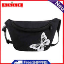 Women Fanny Pack Nylon Butterfly Reflective Casual Shoulder Crossbody Chest Bags
