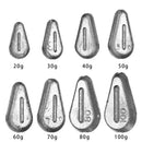 Line Sinkers Fishing Lead Pendant Fishing Lead fall Fishing Tools Flat Shaped