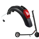 Protection Cover Rear Fender With Taillight Water Retaining Plate Back Mudguard