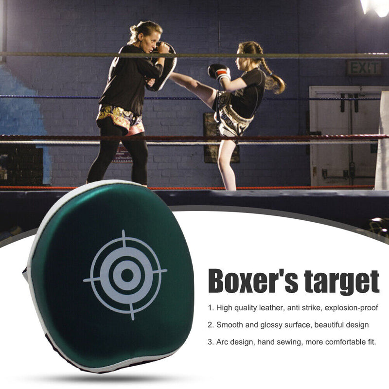 Hand Target MMA Martial Thai Kick Pad Kit Karate Training Mitt Focus Punch Pads