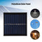 1W 5.5V USB Mini Solar Panel for DIY Phone Power Bank Fan Battery Cell Char