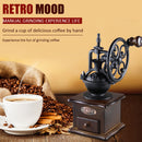 Retro Manual Coffee Grinder Hand Handmade Adjustable Coffee Bean Grind Mill