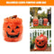 Halloween-Kürbisbeutel-Rasendekorationen im Freien, große Kürbisblattbeutel.