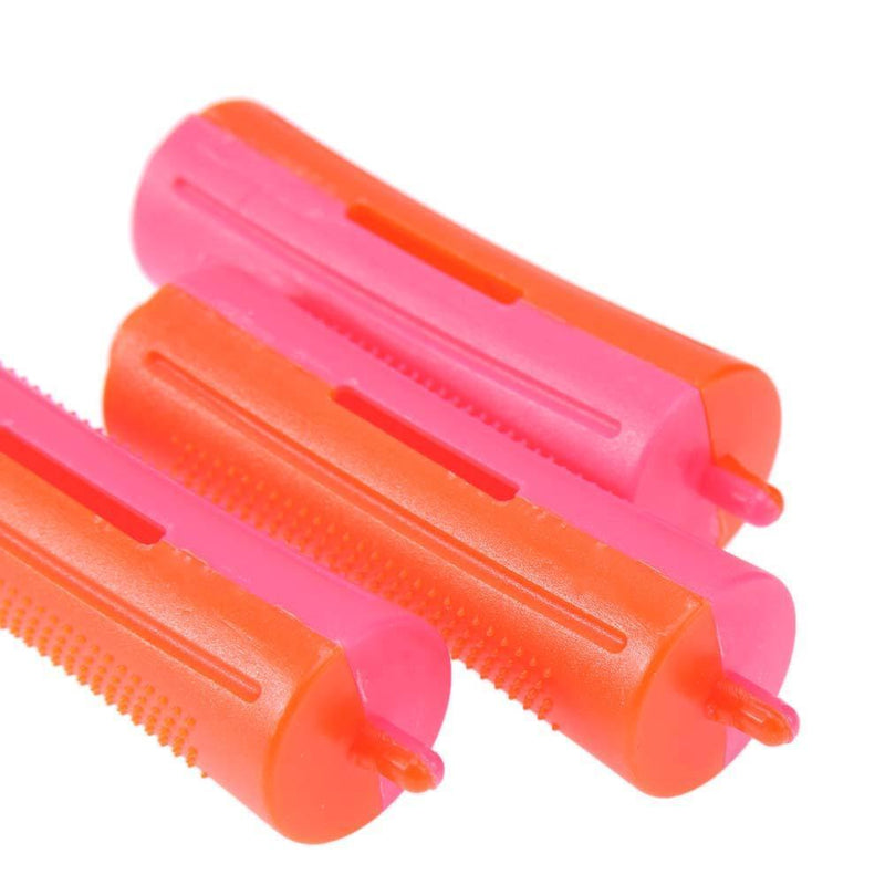 6pcs Perm Bar Rubber Band Hair Curler Hairdressing Tool(Random Color/10