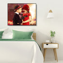 Painting By Numbers DIY Flower Children Hand Painted Canvas Oil Art Picture Kit