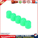 100pcs Car Truck Bike Tire Wheel Air Valve Stem Caps Dust Covers (Green) Newly