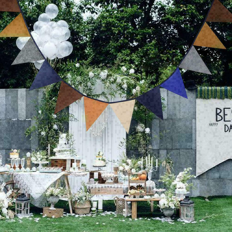 Rosgold Happy Birthday Bunting Banner Dekorationen Ballons Folie M0G7
