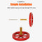 4pcs Upgraded Aluminum Hand Twist Leveling Nut with Hot Bed Die Springs Screws
