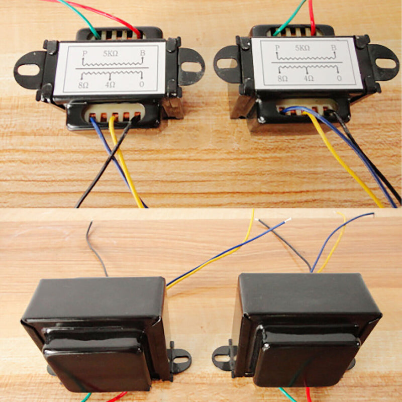 Black Tube Single-ended output Transformer 5K output Cow for 6P1 6P14 6P6 Part