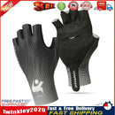 Half Finger Gloves Summer Sports Cycling Gloves for Men Women (Black M) Newly