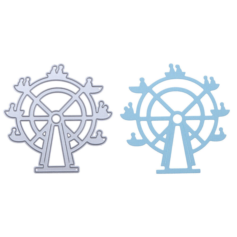 Ferris Wheel DIY Metal Dies Embroidery Craft Punching Molds Stencil Scrapbooking P