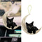 Car decoration small black cat pendant acrylic pendant car decoration