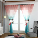 Portable Christmas Curtain Buckles Festival Ornament for Home Hotel Office Decor