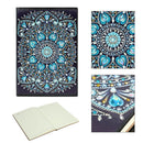 DIY Mandala Special Shaped Diamond Painting A5 Notebook 60 Pages Journal Book