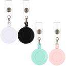 Retractable Office Supplies Nurse ID Name Card Badge Holder Lanyards Key Ring