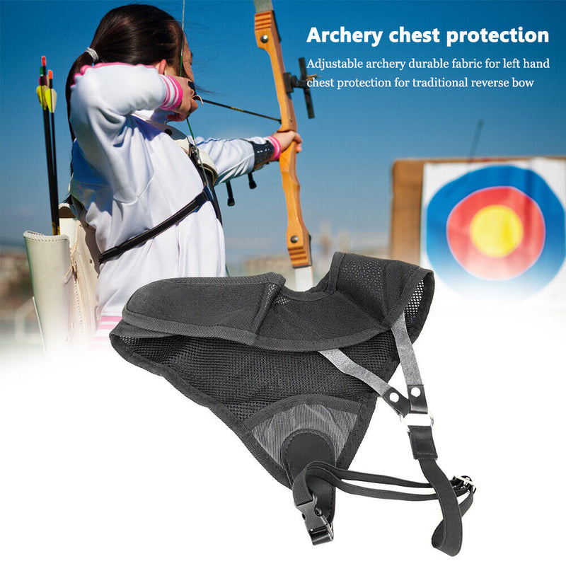 Safe Archery Chest Guard Protection for Recurve Bow Shoot Accessories