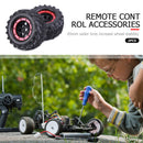 AUSTAR 2pcs 155mm Beadlock Wheel Rims Tires Sets for 1/8 RC Monster Truck