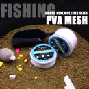 PVA Water Soluble Fishing Carp Fishing Feeder Trap Bait Net Bags (5mx37mm) Newly