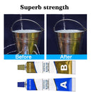 2pcs AB Glue Metal Repair Adhesive Super Glue Curing Liquid Steel Strong Seal