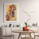 Handmade DIY Full Round Drill Diamond Painting 5D Yellow Tigers Poster Kit Newly