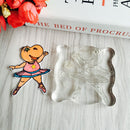 DIY Transparent Seal Little Hippo Stamp Scrapbooking Decor with Cutting Die-1901