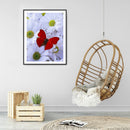 Full Round Diamond Painting 5D Flower Butterfly DIY Mosaic Decoration Handwor
