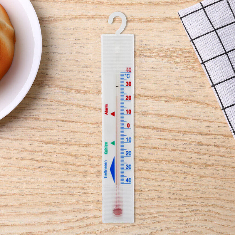 Hanging Fridge Freezer Mini Thermometer Home Refrigerator Meter with Hook
