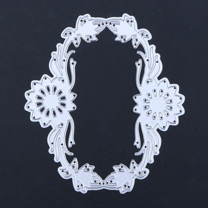 Snowvirtuos Symmetrical Flowers DIY Cutting Tools Metal Stencils Collectible Bu