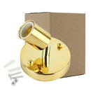 E27 Lamp Holder Retro Metal Lamp Socket 180 Rotating Wall Lights Base (A)
