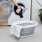 Draining Basket Storage Basket Collapsible Laundry Basket Washing Clothes Bin