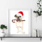 Christmas Puppy Oil Paint By Numbers DIY Coloring Picture for Adults Children