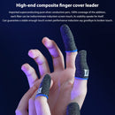 2pcs Crib Finger Covers, Elastic, Sweat Absorbing, EM