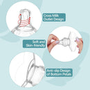 Grade Silicone Frosted Clear Nipple Everters with Storage Case Nipple Protector
