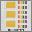 Test Kit 240 Strips Full Range Acid Water 1-14 PH Testing Paper Litmus Alkaline