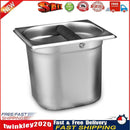 Stainless Steel Coffee Residue Knock Box Coffee Grounds Grind Bucket (B L) Newly