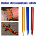 6pcs Paracord Cord Rope Knitting Needle Braided Weaving Hook DIY Tools Kit