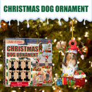 6pcs Dog During Christmas Decorations Hanging Ornaments DIY Crafts Random Style