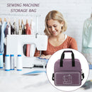 Mini Sewing Machine Handbags Crochet Woolen Yarn Storage Bags (Purple) Newly