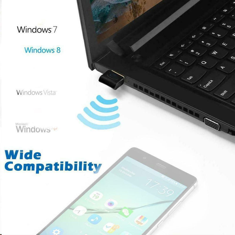 3 in 1 USB Bluetooth 5.0 Audio Transmitter Receiver Adapter For TV HOT P Y2I1