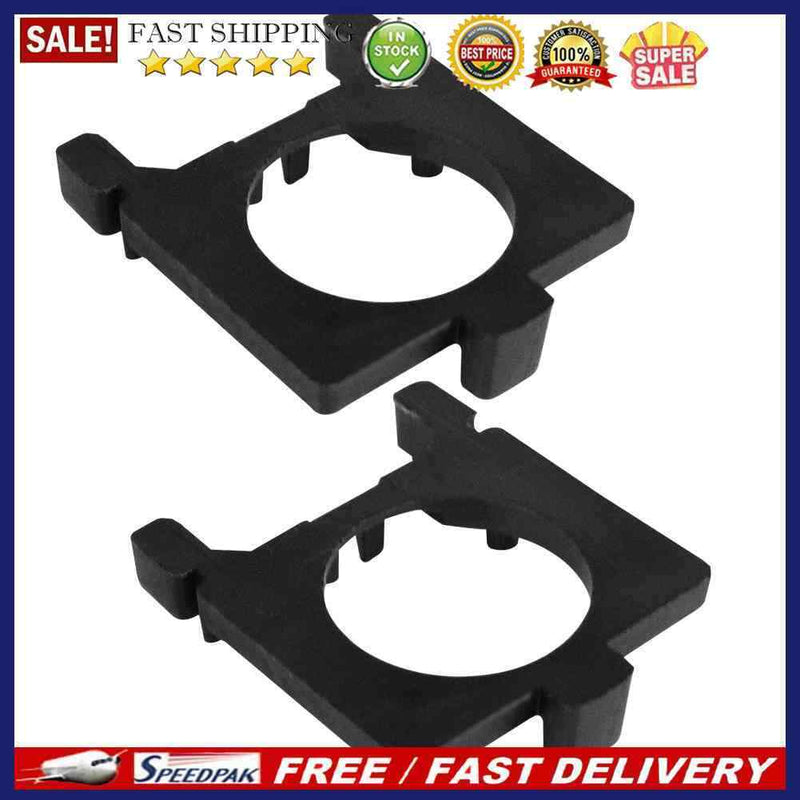 1 Pair H7 LED Headlight Adapters Bulb Base Holders Retainers for Focus MK2 MK3 M