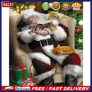DIY Santa Claus Full Round Diamond Painting Wall Crafts Home Decoration Pictu