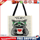 Spectacled animal Printed Shoulder Shopping Bag Casual Large Tote Handbag