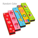 Cute Wooden Mouth Organ Artware Musical Instrument Toys Collection Gifts