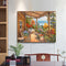 Corridor Oil Paint By Numbers Kit DIY Acrylic Painting on Canvas Frameless