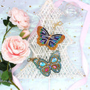6pcs DIY Full Drill Special Shaped Diamond Painting Butterfly Keychain Pendant